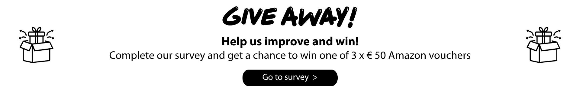 Help us improve & win!