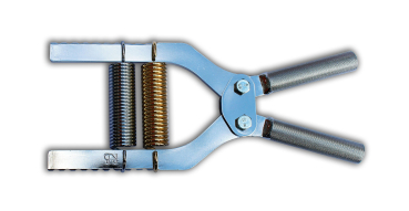 Adjustable Handgripper chrome – double mounted